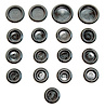 Door Frame Plug Kit 1962-1976 Dodge/Plymouth