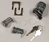 A-280550 Ignition & Door Lock Kit Fits Select 1972-1976 Mopar A-Body; 1972-1974 Mopar B-Body, E-Body [Non-Tilt, Non-Telescoping  - image 1