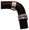 66-67 B Body Vent Line Elbow w/ Clamps 2 req - image 1