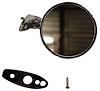 67-70 B Body & 67-74 A Body Mirror RH Chrome w/ Hdwr Gasket and Trim Bezel goes w/ 508 - image 1
