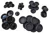 66-67 Dodge Plymouth B Body Body Plug Kit exc Charger - image 1