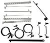 71-74 Dodge Plymouth E Body &71-72 B Body Underhood Strap Kit - image 1