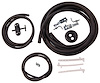 70-74 Dodge Plymouth E Body Windshield Washer Hose Kit w Man Pump & Steel Hood - image 1
