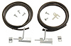 67-74 Dodge Plymouth A Body Windshield Washer Hose Kit w Elec Pump - image 1