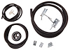67-74 Dodge Plymouth A Body Windshield Washer Hose Kit w Man Pump - image 1