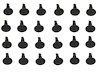 Roof Rail W/S Channel Screw Kit 24 PCS 67-69 Camaro and Firebird - image 1