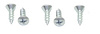 H-176 Convertible Header Screw Set (5pcs) 67-69 Camaro Firebird - image 1