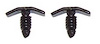 J-5077 Hood to Cowl Clip Set Plasticl 68-72 GM A-Body - image 1