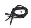 J-CH1029 Roof Rail Weatherstrips Pair 67-72 Dodge Plymouth A-Body Hardtop - image 2