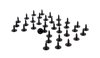 R-221 Roof Drip Rail Weatherstrip Screws (36pcs) 70-81 Camaro Firebird, 68-72 Chevelle GTO - image 2