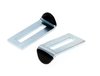 R-248 Quarter Window Stops Pair 67-69 Camaro Firebird - image 2