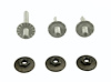 R-251 Quarter Window Track Stud & Nut Set, 67-69 Camaro Firebird