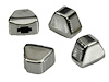 R-426 Heater Control Knobs Chrome (4pcs Set) - image 1