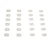 Back Glass Molding Clip Set for 1975-1981 Chevy Camaro, Pontiac Firebird [Plastic] - image 3