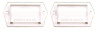 70-73 Camaro License Lamp Lens2pc Set - image 1