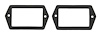 70-73 Camaro License Lamp Gasket 2pc Set - image 1