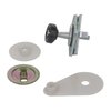 70-81 Camaro Firebird Door Glass Front Roller with Hardware - image 3