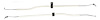 67 F-Body Door Open Rod Assy Pair 8pc - image 1