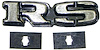 69 RS Horn Shroud Emblem - image 1