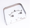 68-69 Console Silver Amp Face - image 1