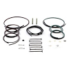 W-336 Headlamp Vacuum Hose Set, Color Coded, 69 Camaro (Rally Sport) - image 1