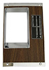 Console 4-Speed Manual Shift Plate for 1968 Chevy Camaro - image 1
