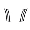 Quarter Panel Louver Set