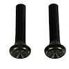 Knob 68 Dash Vent Pull-black Pr - image 1