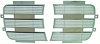 Inner Headlamp Doors 1969 Camaro RS - image 1