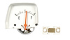 W-581 Console Fuel Gauge, Silver Face, 68-69 Camaro - image 1