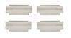 Headliner Bow Clip Set - image 1