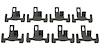 Windshield Molding Clip Set GM 1964-1975