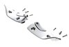 W-745 Sun Visor Support Brackets, Pair, 68-69 Camaro Firebird (Convertible) - image 2