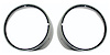 Headlamp Bezels 1969 Camaro Standard - image 1
