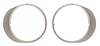 Headlamp Bezels 1969 Camaro Standard - image 1