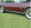 Lower Body Spear w/Mount 1967-69 Camaro