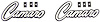 68-69 Deluxe Door Panel Emblems Pair - image 1