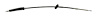 Automatic Transmission Floor Shift Cable with Grommet 1968-72 Camaro