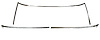 Windshield Molding Set 1967-69 Camaro/Firebird Couple - image 1