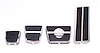 W-842 Pedal Pad Kit w/ Trim & Disc Brake Emblem Manual 72-81 Camaro, 73-74 Firebird - image 1