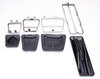 W-842 Pedal Pad Kit w/ Trim & Disc Brake Emblem Manual 72-81 Camaro, 73-74 Firebird - image 3