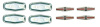 W-920 Seat Back Emblems with Backing Plates, 4 Emblems (Deluxe Interior), 68 Camaro - image 1