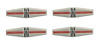 W-920E Seat Back Emblems, 4 Piece Set (Deluxe Interior), 68 Camaro - image 1