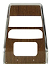 68 Camaro Walnut Center Dash Panel w/o A/C - image 1