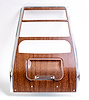 W-984A Center Dash Panel with AC & Ashtray Set, Walnut, 68 Camaro w/ Deluxe Interior - image 1