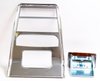 W-984A Center Dash Panel with AC & Ashtray Set, Walnut, 68 Camaro w/ Deluxe Interior - image 3