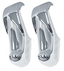 X110-4060-P Front Bumper Guards, 60-62 Chevy GMC Truck Fits Original Bumpers Only - image 1
