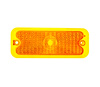 X135-4073-1L Park Lamp Lens Amber without trim LH 73-74 Chevy GMC C/K Trucks Blazer Jimmy Suburban (non-diffused) - image 1