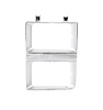 X145-4081-3L Headlamp Bezel Chrome Dual Headlight LH 81-82 Chevy GMC C/K Trucks Blazer Jimmy Suburban - image 1