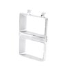 X145-4081-3L Headlamp Bezel Chrome Dual Headlight LH 81-82 Chevy GMC C/K Trucks Blazer Jimmy Suburban - image 2
